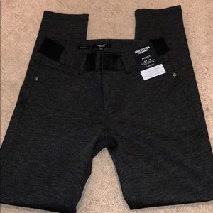 Simply Vera Wang Skinny Ponte Pant Charcoal NWT!